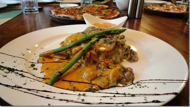 mushroom on couscous
