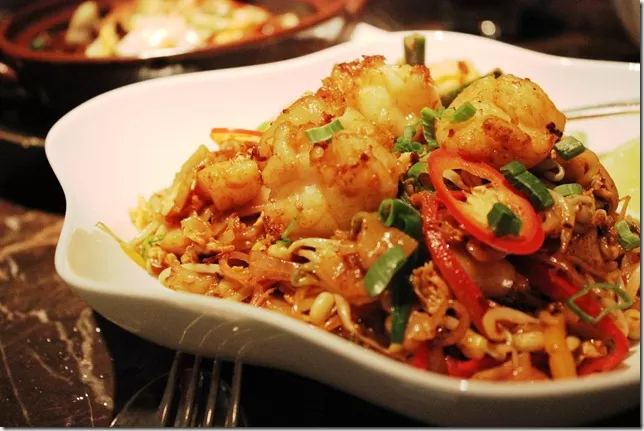 seafood penang noodles