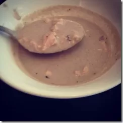 chicken and almond soup