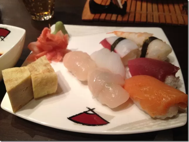 sushi at pan asian