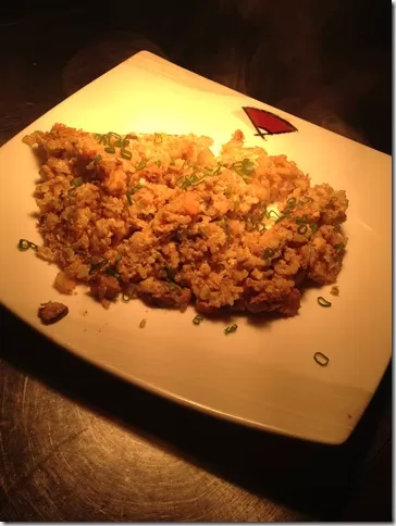 prawn teppenyaki rice