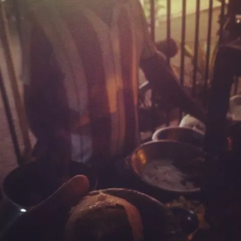 Phuchkas and then mom's kitchen